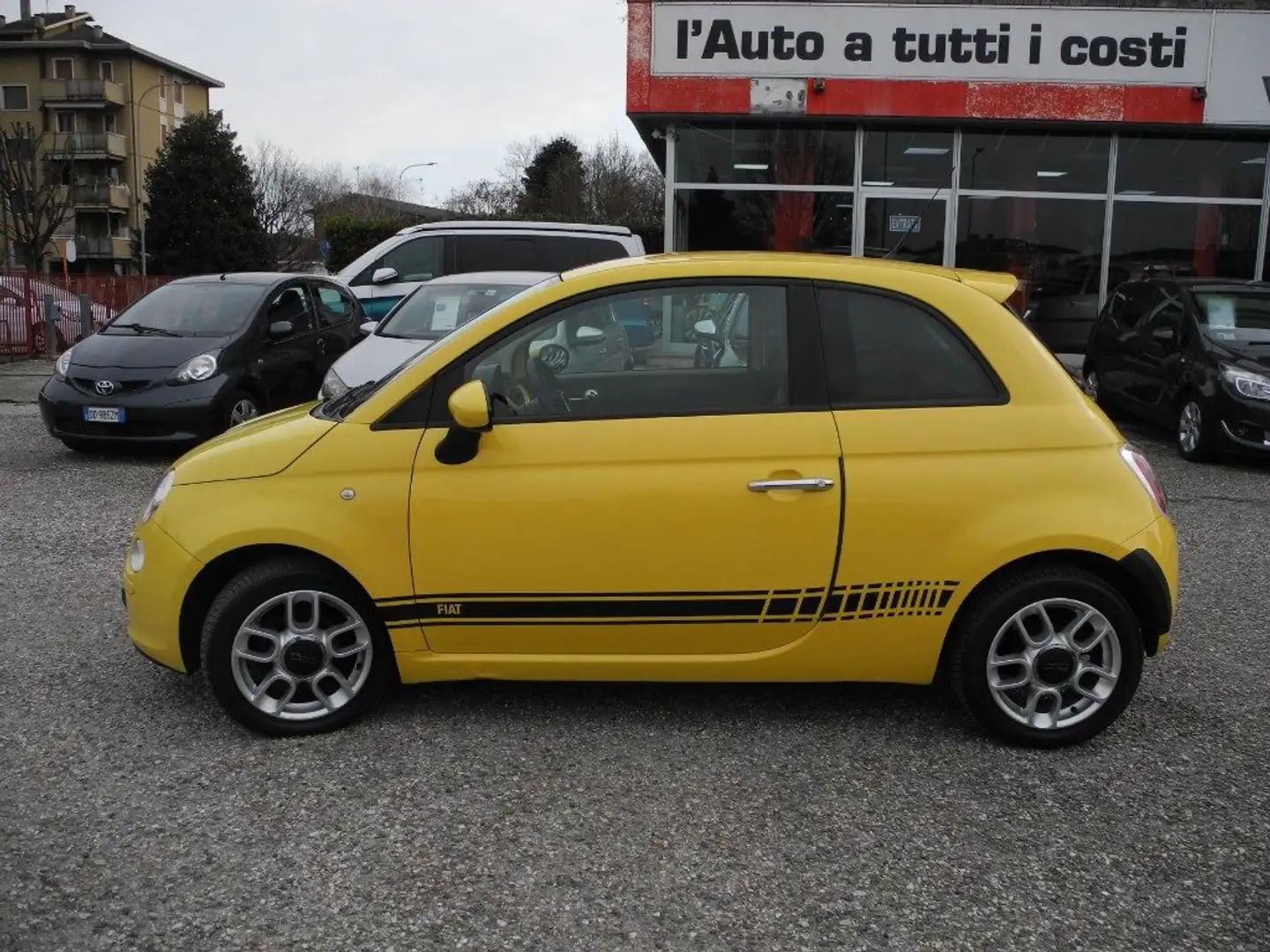 Fiat 500 1.2 69cv Sport Edition -OK NEOPATENTATI-DA VETRINA Giallo - 2