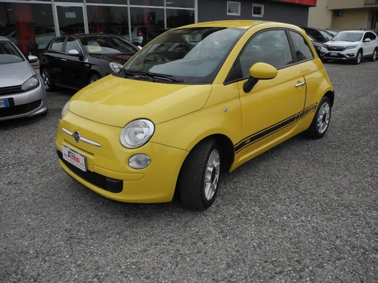Fiat 500 1.2 69cv Sport Edition -OK NEOPATENTATI-DA VETRINA Giallo - 1