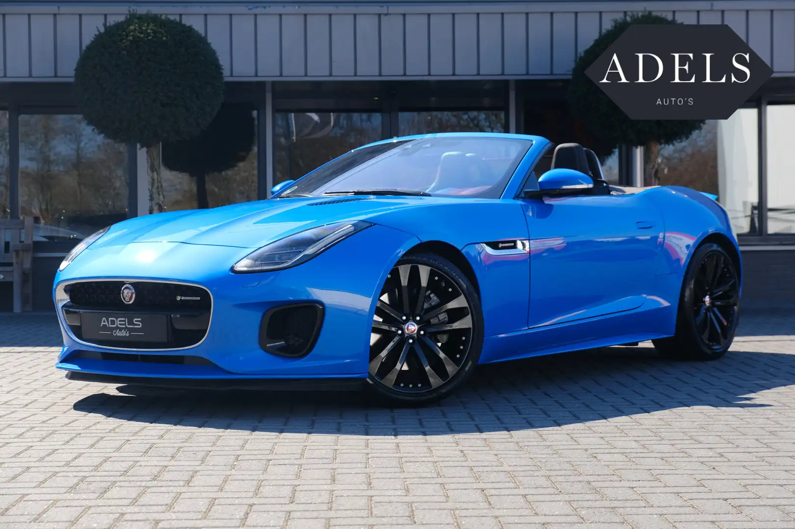 Jaguar F-Type 3.0 V6 RWD R-Dynamic Sportuitlaat Carplay Keyless Blauw - 1