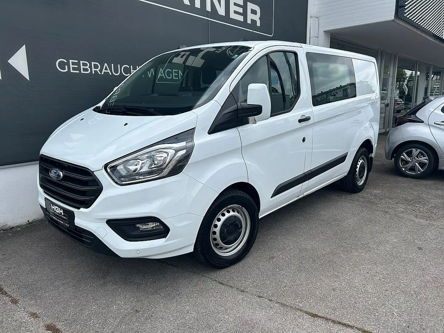 Ford Transit Custom Kasten DK 2,0 TDCi L2H1 340 Trend Aut. / NAVI /... Blanc - 2