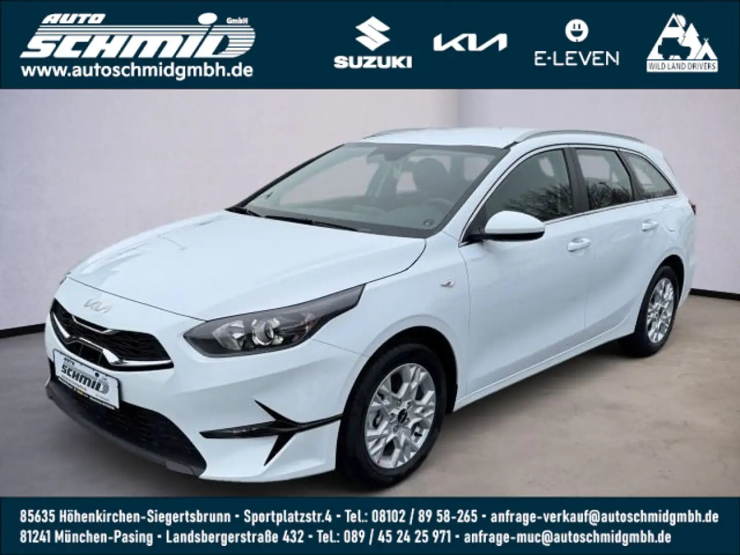 Kia Ceed SW / cee'd SW CEED_SW 1.5T 140 DCT7 VIS KOMF+ (NAV) Weiß - 1