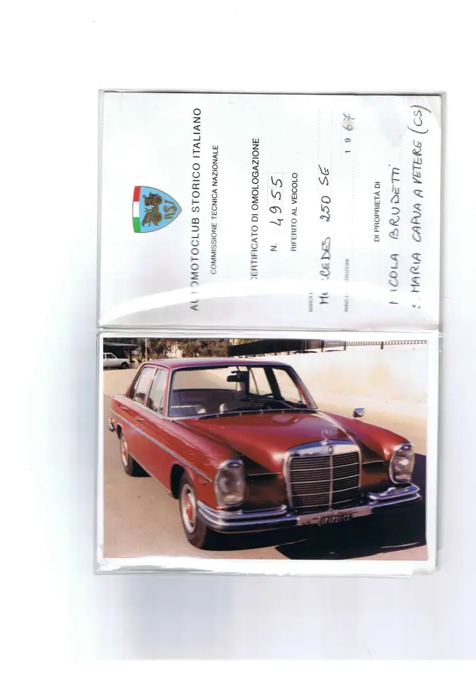 Mercedes-Benz 250 Mercedes 250 SE iniezione meccanica, foto 5