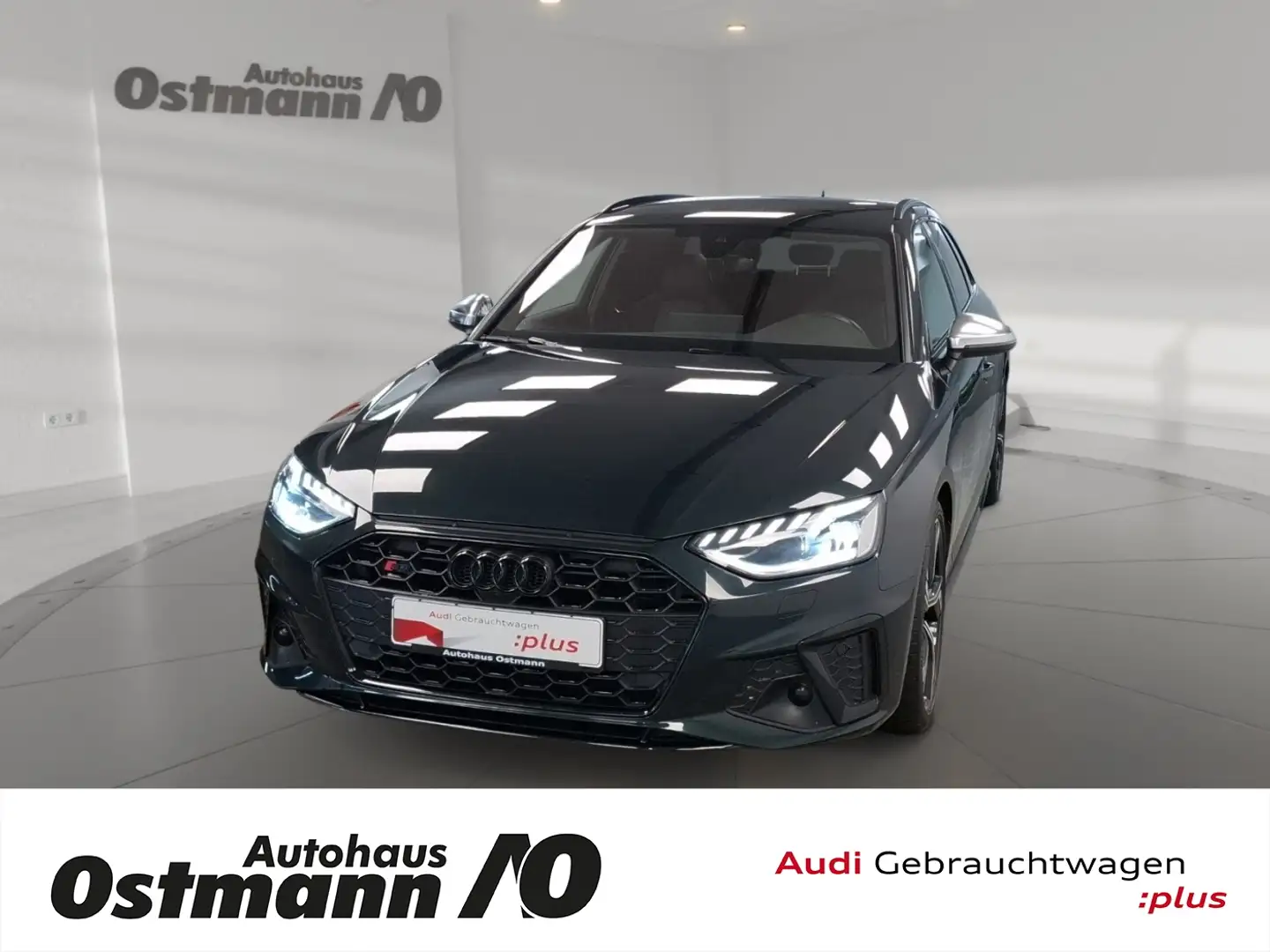 Audi S4 Avant 3.0 TDI quattro Matrix Akustikglas Navi Grün - 1