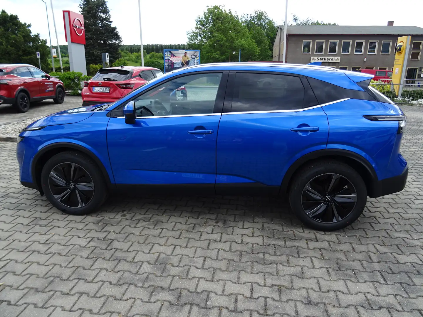 Nissan Qashqai Tekna AT LED Pano Winter 19´´´´ Bleu - 2