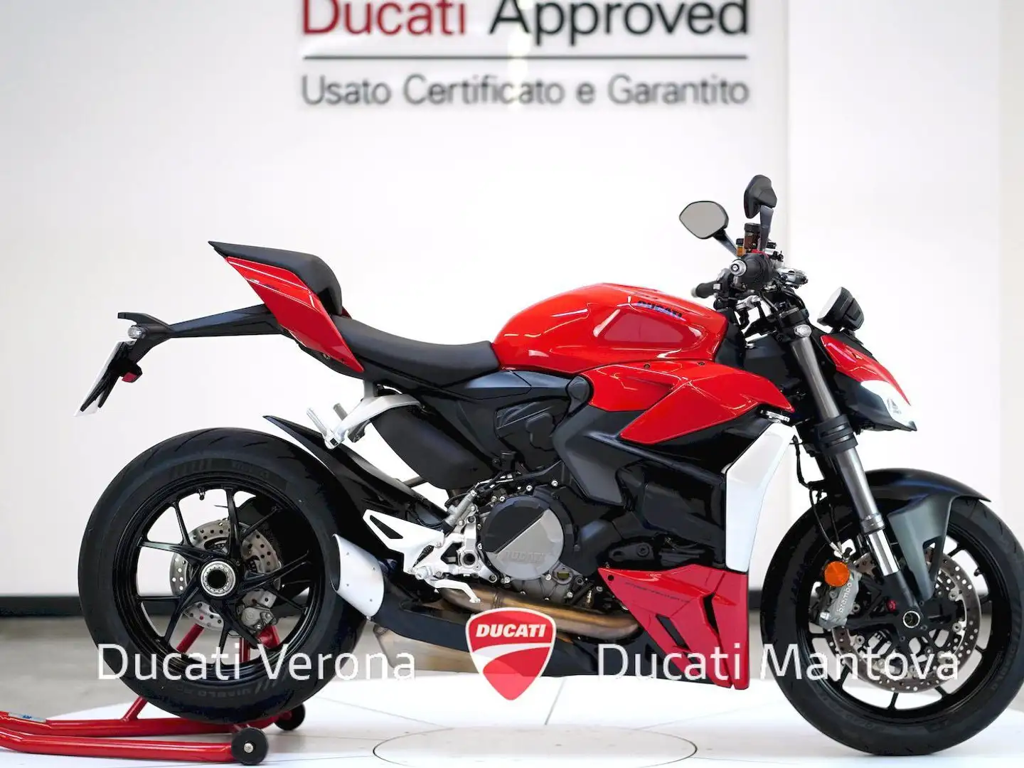 Ducati Streetfighter Streetfighter V2 solo 36 km - NUOVA! Czerwony - 1