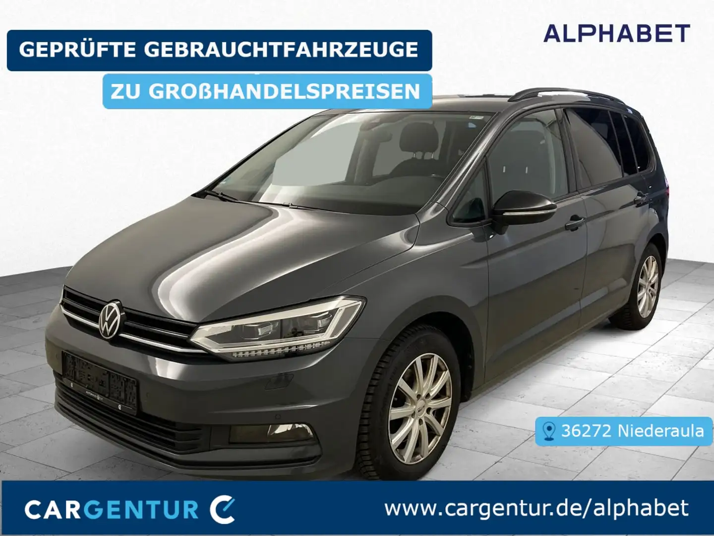 Volkswagen Touran 2.0 TDI Highline Dynaudio AHK ACC Key Szürke - 1