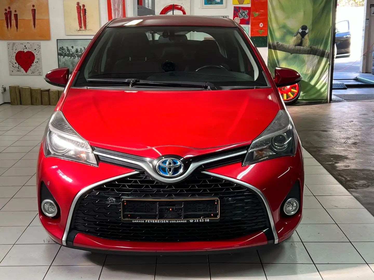 Toyota Yaris Hybrid Edition 1 Hand Kamera Navi Automat Rouge - 2