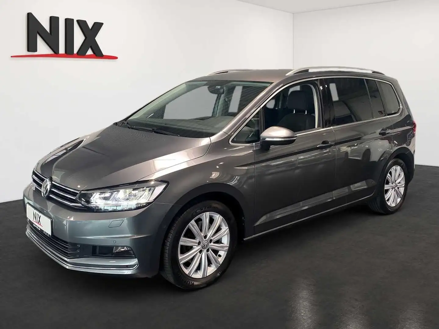 Volkswagen Touran 1.4 TSI BMT Highline AHK KLIMA SHZ LED Gris - 1
