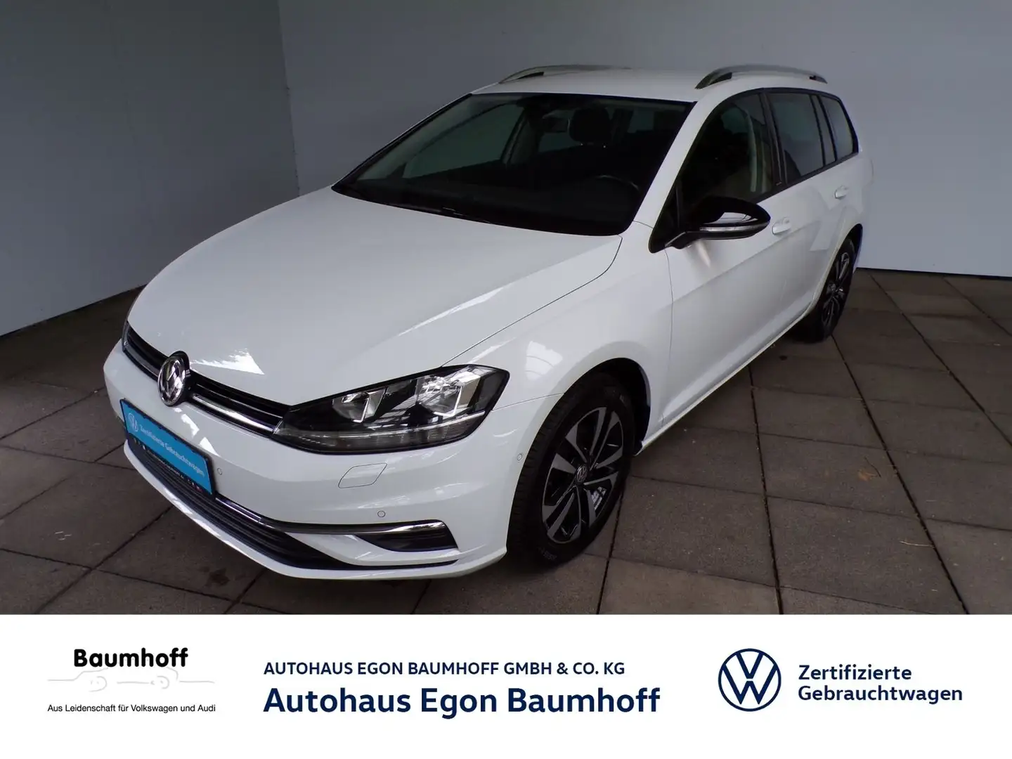 Volkswagen Golf GOLF VII VARIANT 1.0 TSI IQ.DRIVE BLIND SPOT+NAV Weiß - 1