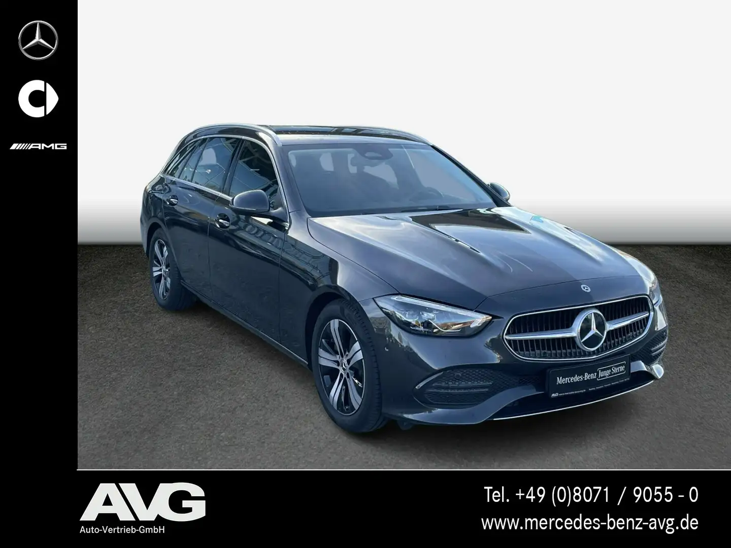 Mercedes-Benz C 180 C 180 T Avantgarde-Advanced-Plus Memory RFK LED Gris - 2