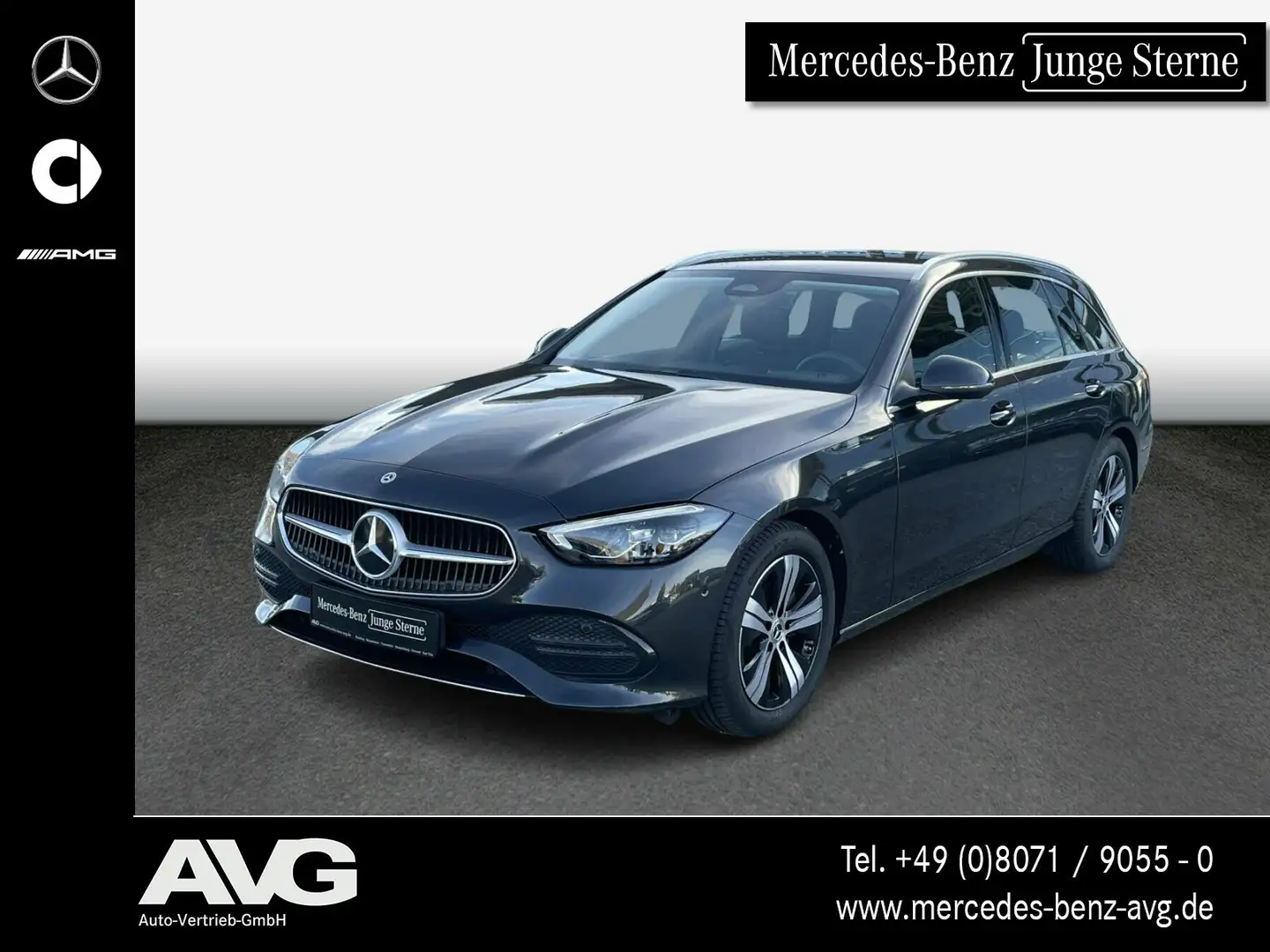 Mercedes-Benz C 180 C 180 T Avantgarde-Advanced-Plus Memory RFK LED Gris - 1