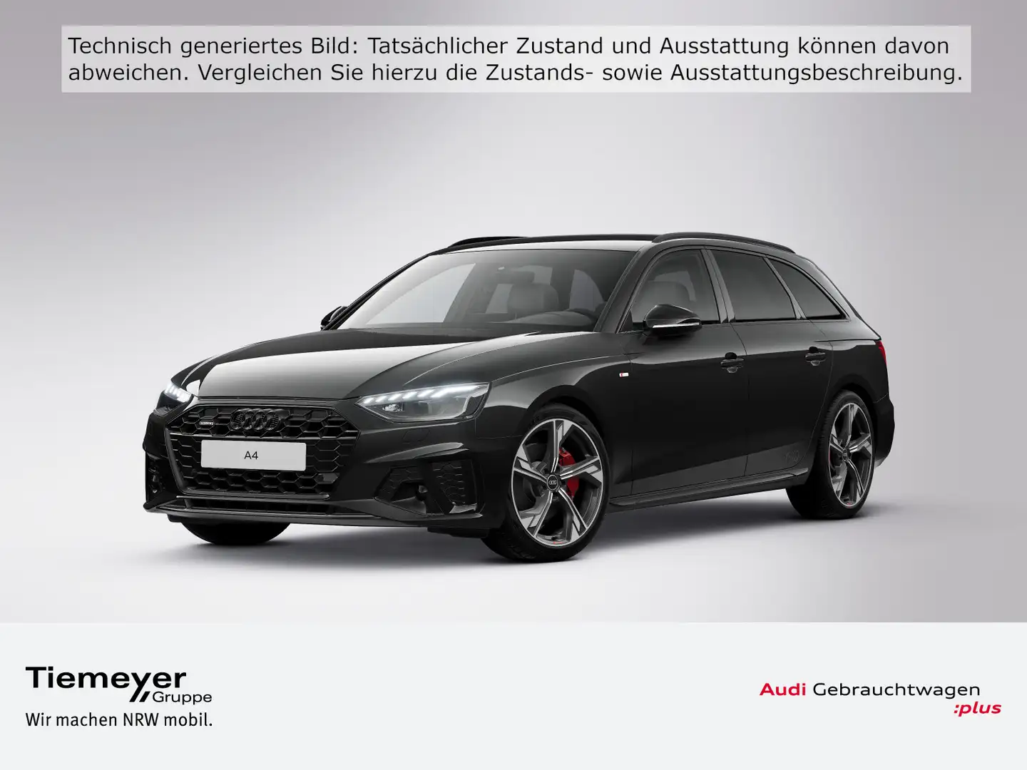 Audi A4 40 TFSI Q 2x S LINE MATRIX LM19 AHK Schwarz - 1