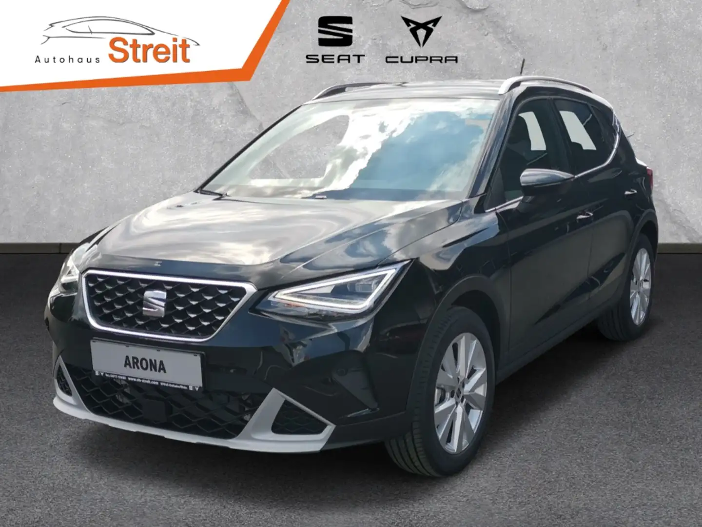SEAT Arona XPERIENCE 1.0 TSI 85 kW 6-Gang AHK-abnehmbar Navi Negru - 1