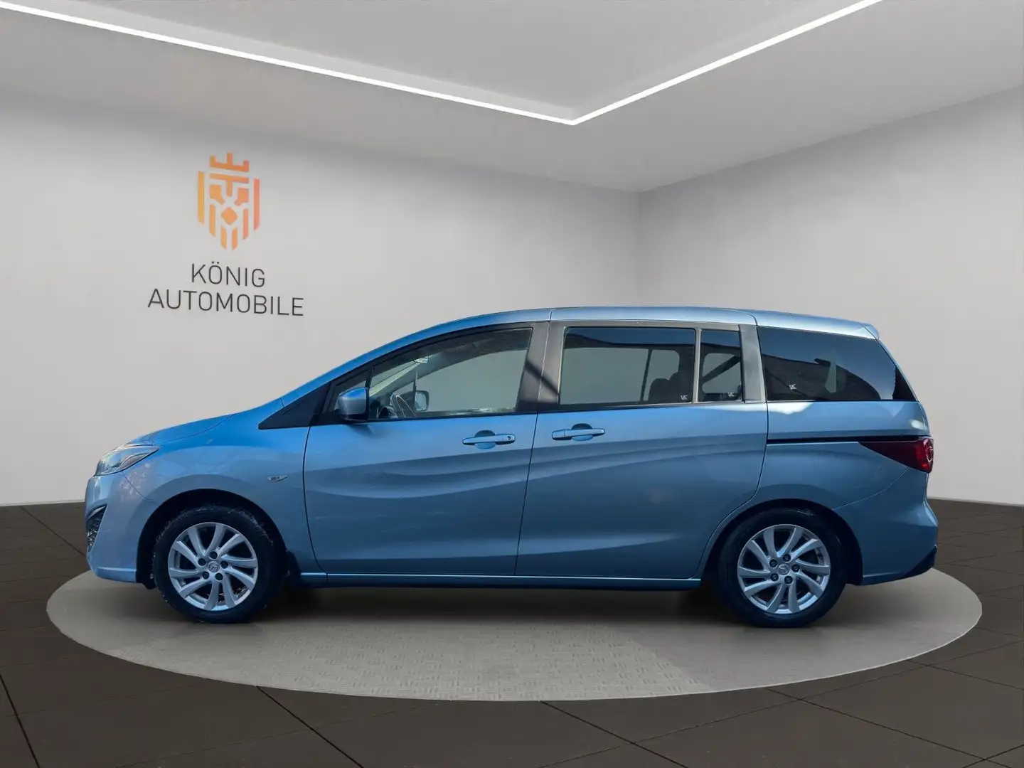 Mazda 5 Center-Line/7.SITZER/AHK/NEBEL/SHZ Modrá - 2