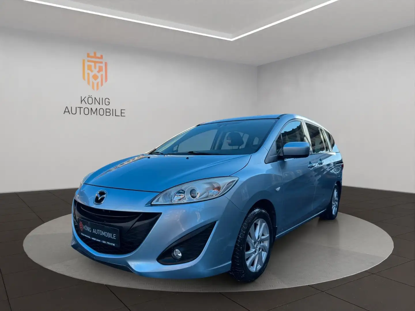 Mazda 5 Center-Line/7.SITZER/AHK/NEBEL/SHZ Modrá - 1