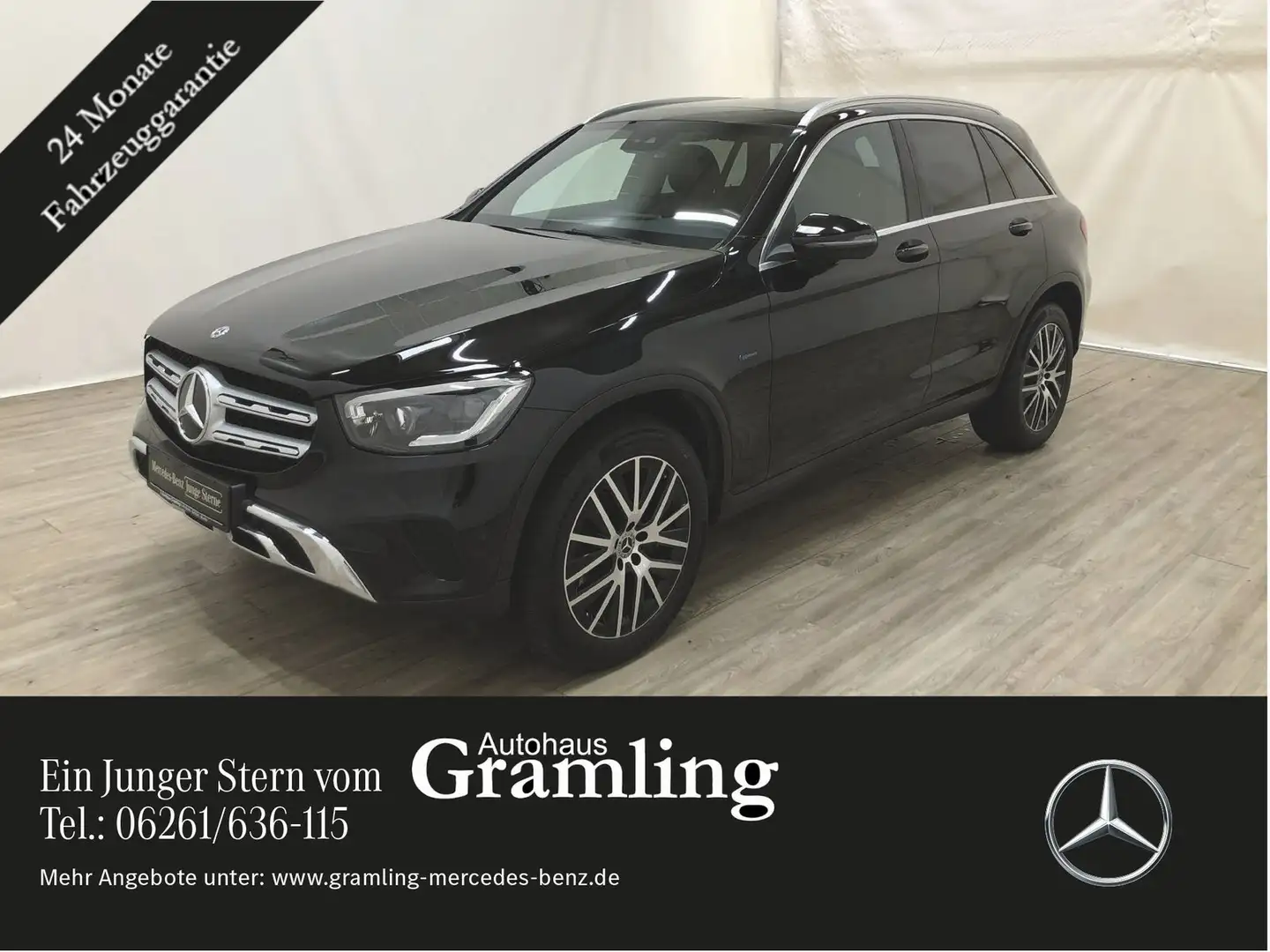 Mercedes-Benz GLC 300 e 4M AMG*Pano*AHK*Distr*Kamera*MULTIBEAM Schwarz - 1