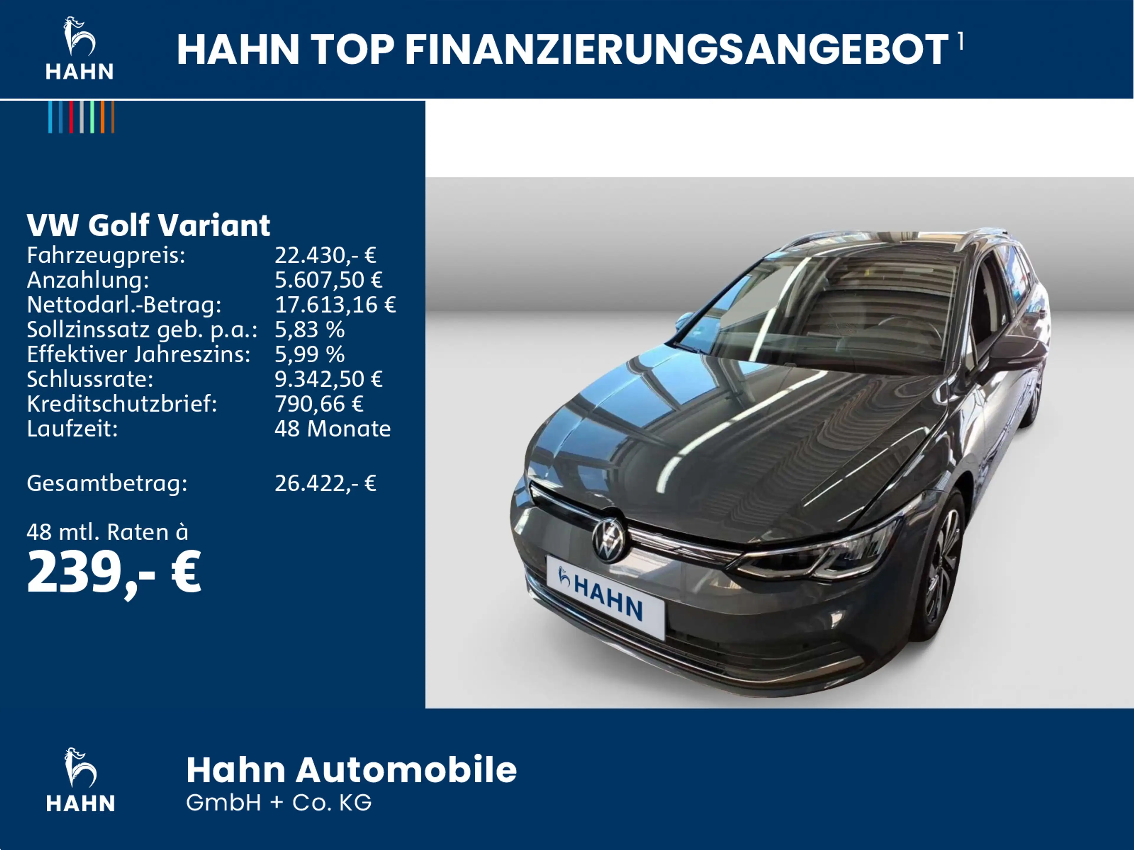 Volkswagen Golf Variant 1.5eTSI DSG Active AHK ACC Cam AppC — photo 2