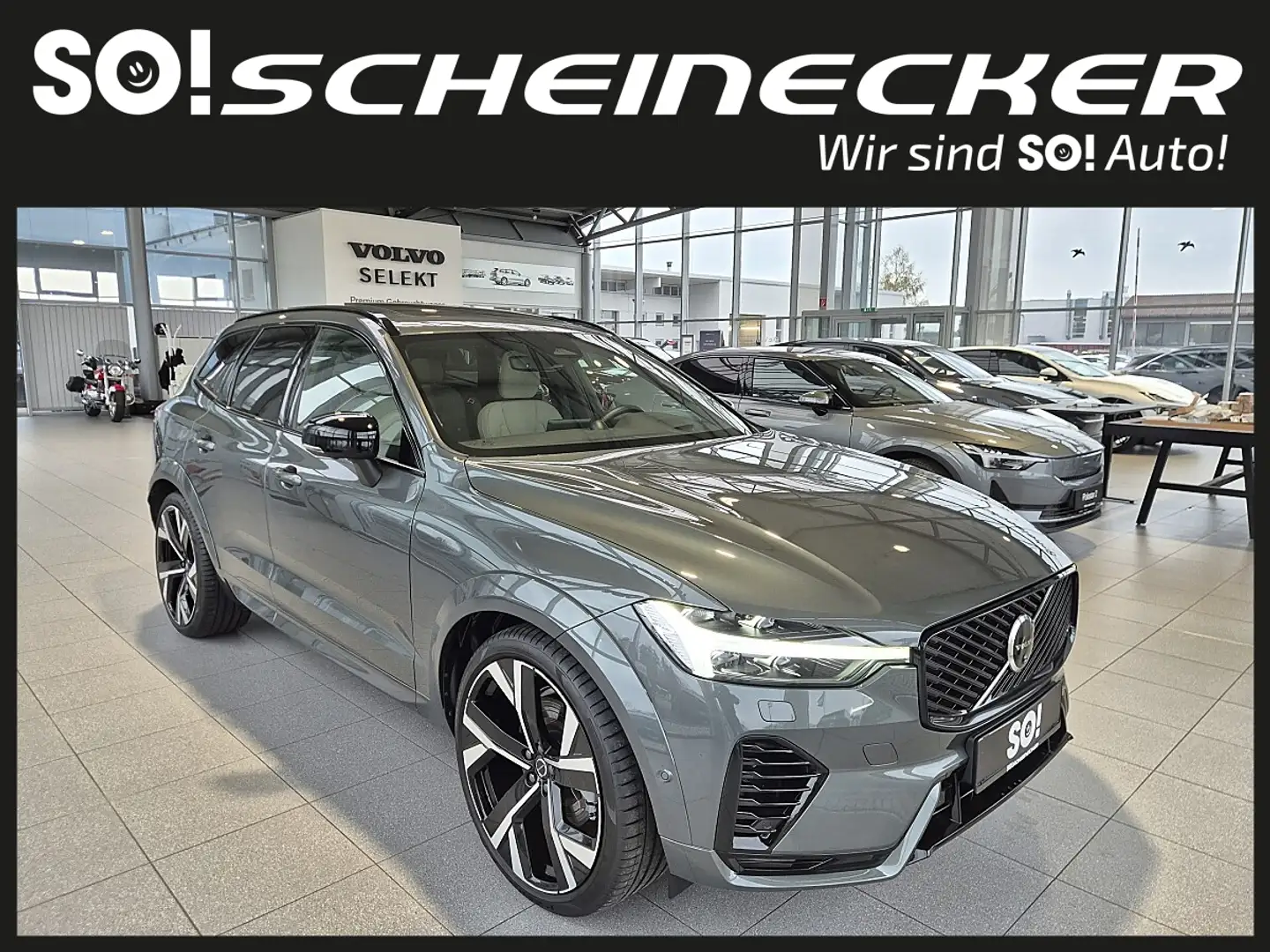 Volvo XC60 T6 AWD PHEV 18,8kWh Ultra Dark Aut. Grau - 1