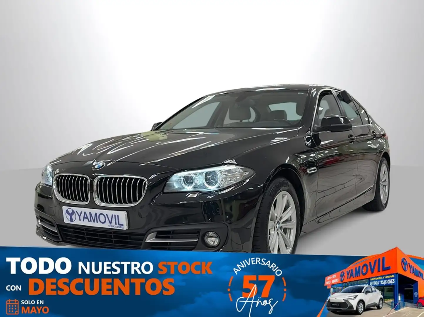 BMW 520 520dA Negro - 1