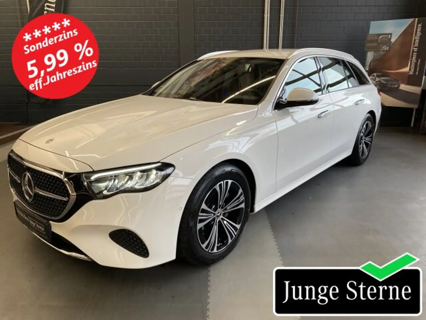 Mercedes-Benz E 220 E 220 d T Avantgarde Distronic LED Spurpaket ... Wit - 1