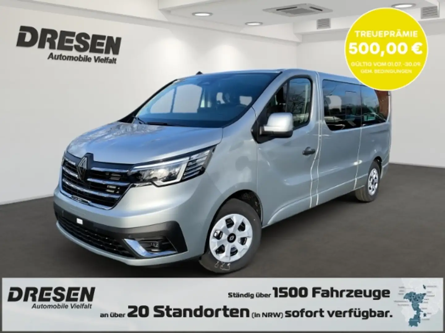 Renault Trafic Combi Grand Evolution Blue dCi 150 EDC *AHK,NAVI,K Grau - 1