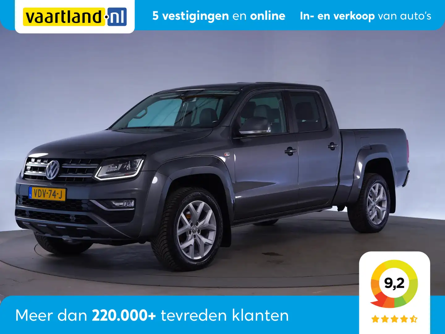Volkswagen Amarok 3.0 TDI V6 4Motion DC Highline Aut. [ Xenon Leder Grijs - 1