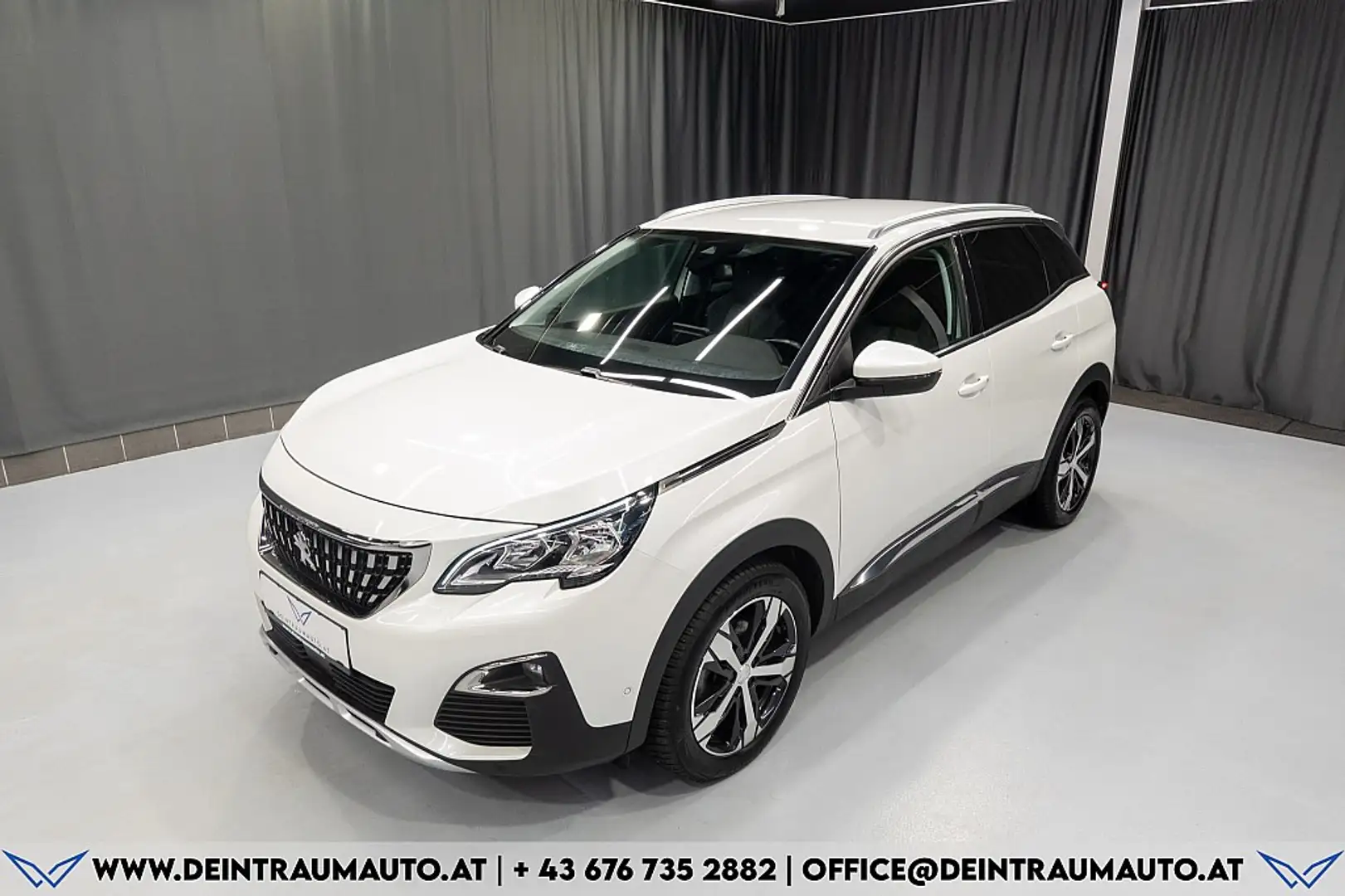 Peugeot 3008 1,5 BlueHDi 130 S&S EAT8 Allure*R-KAMERA*SHZ*LED* Weiß - 2