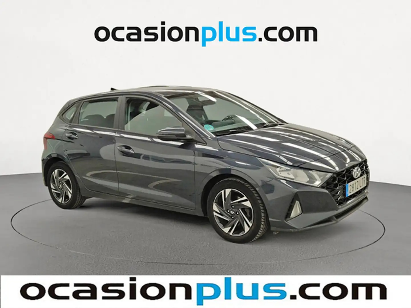 Hyundai i20 1.0 TGDI SLX 100 Gris - 2