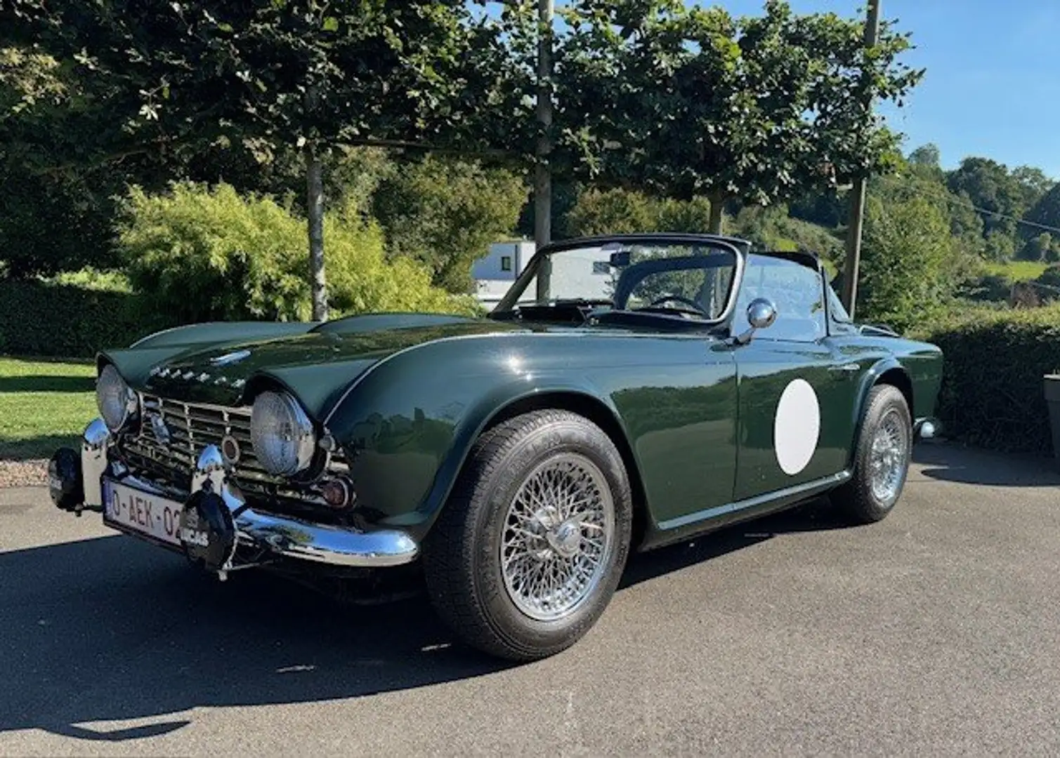 Triumph TR4 Vert - 1