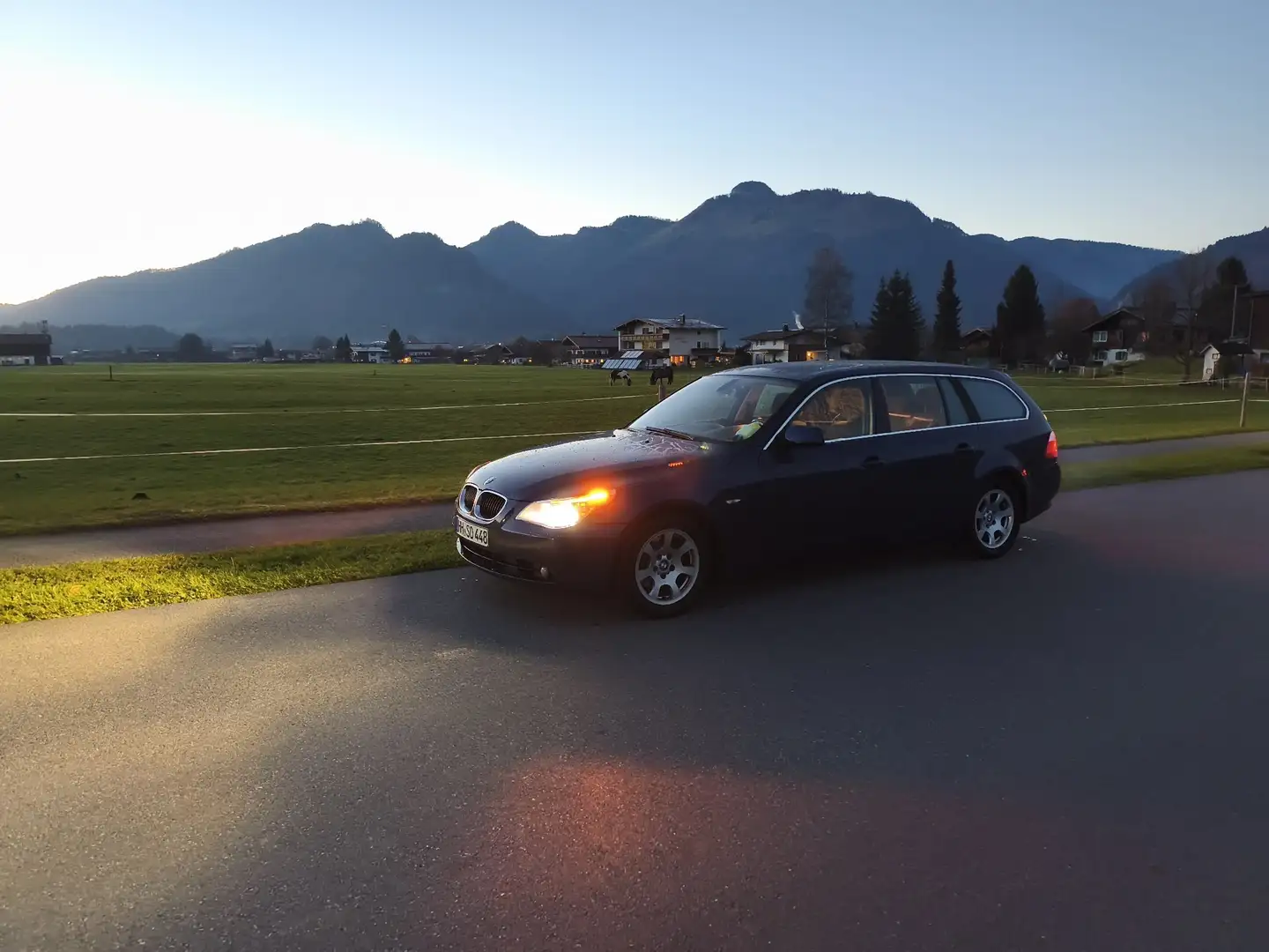 BMW 525 525d Touring Abgemeldet Blau - 2