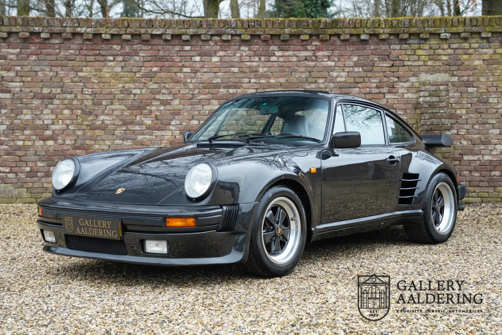 Porsche 930 930 3.3 Turbo S specificationa! European delivery, Negru - 1