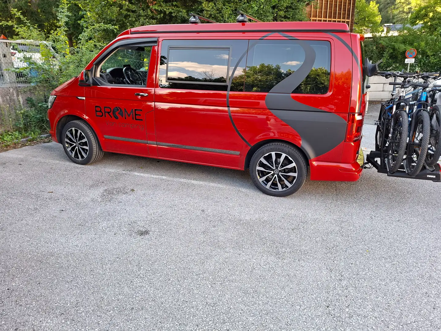 Volkswagen T6 California Neu Ausgebauter VW T6 wie California Rot - 2