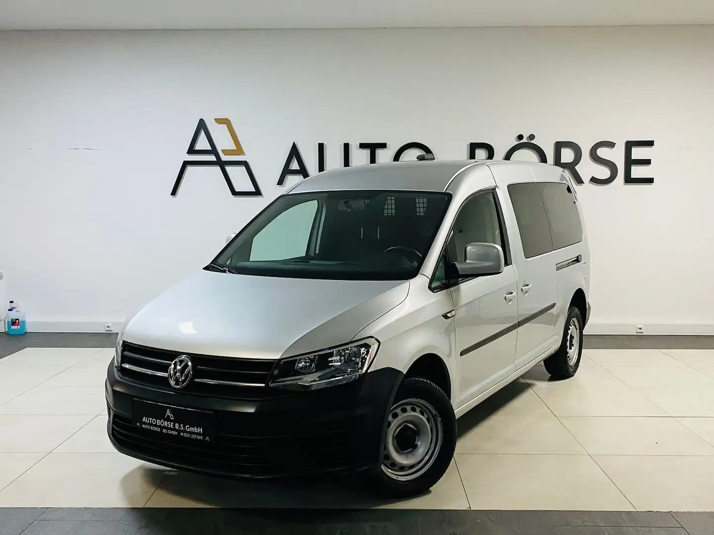 Volkswagen Caddy 4M KASTEN MAXI NAVI*SORTIMO*STANDHZ*AHK* Zilver - 1