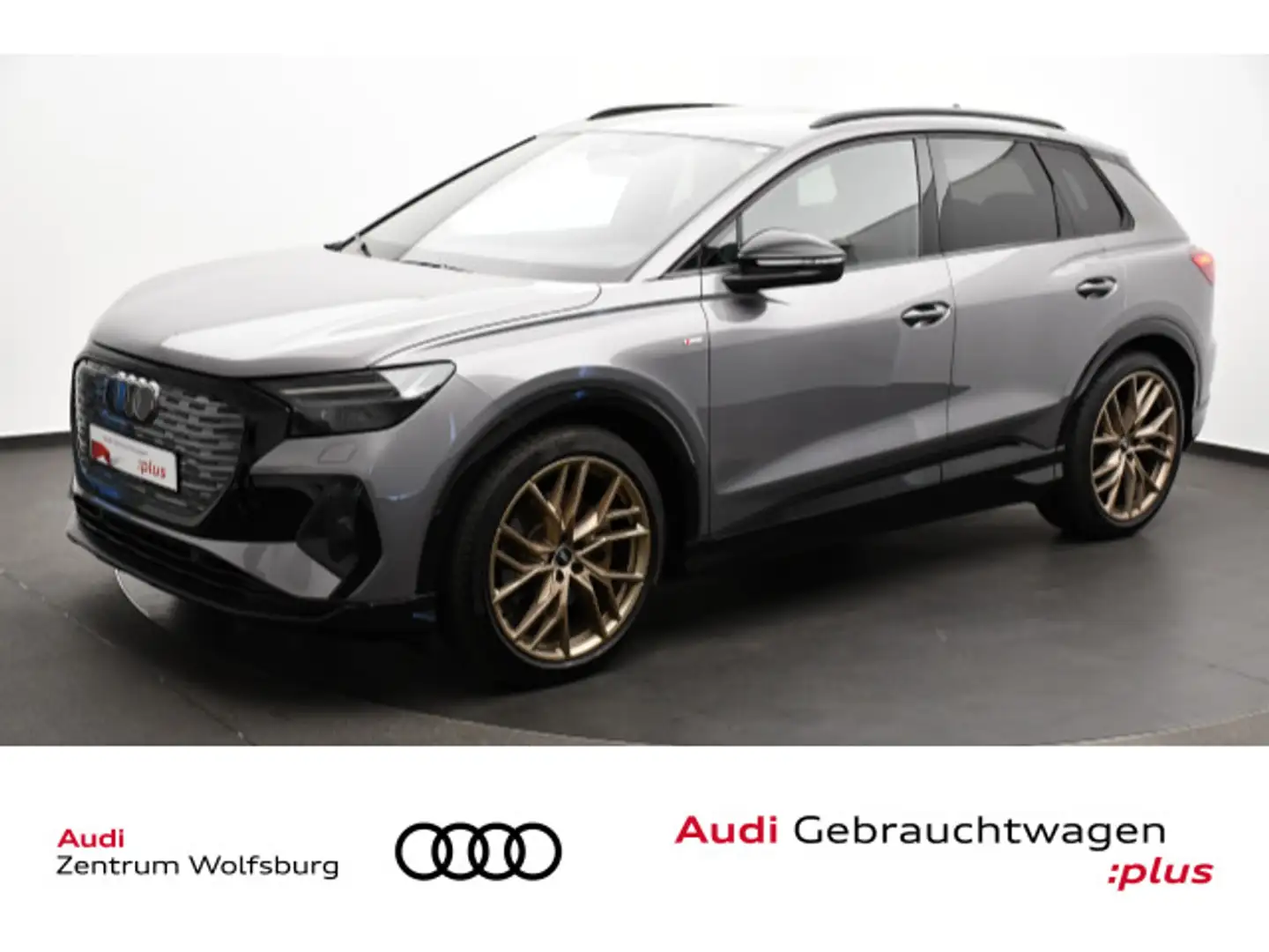 Audi Q4 e-tron Quattro LED/Einparkhi/Sportsi Grau - 1