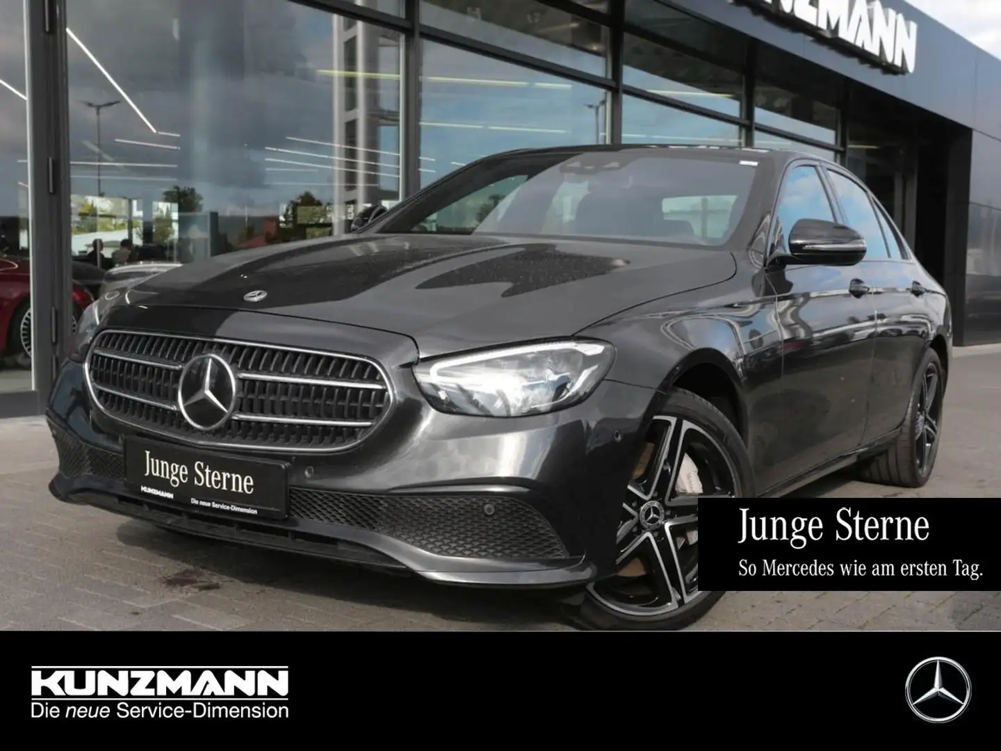 Mercedes-Benz E 300 e  Avantgarde Night Panorama Distronic+ Gris - 1