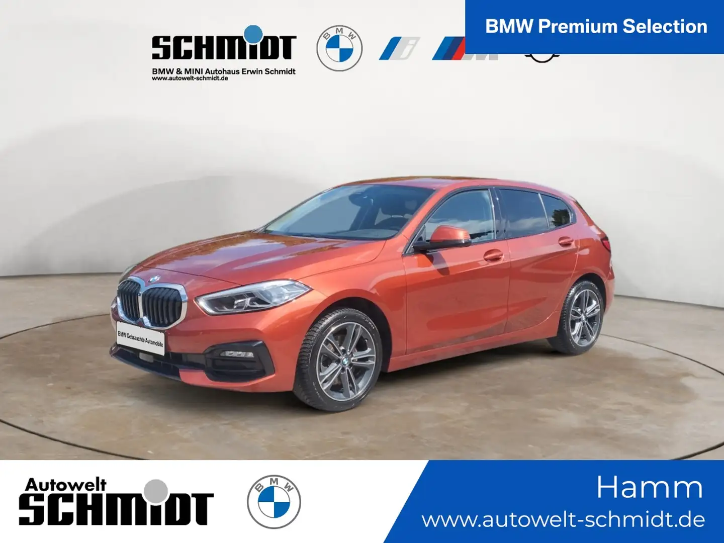BMW 118 i Sport Line + 2Jahre-BPS.-GARANTIE Orange - 1