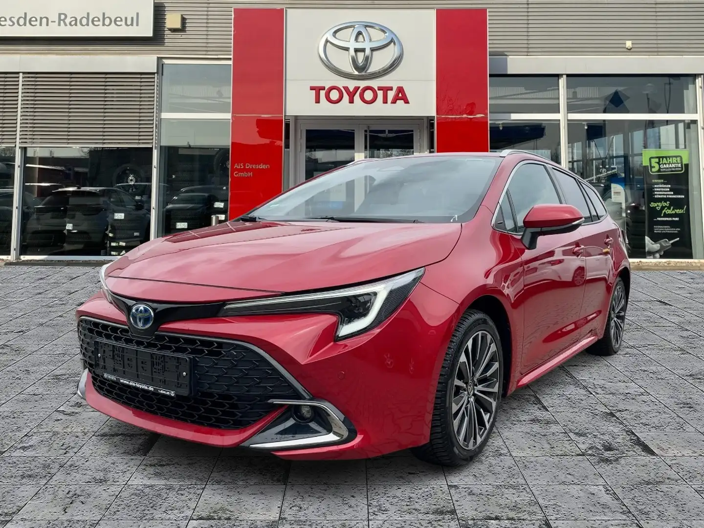 Toyota Corolla TS 1.8 Hybrid Team D CloudNavi*el.Heck Red - 1