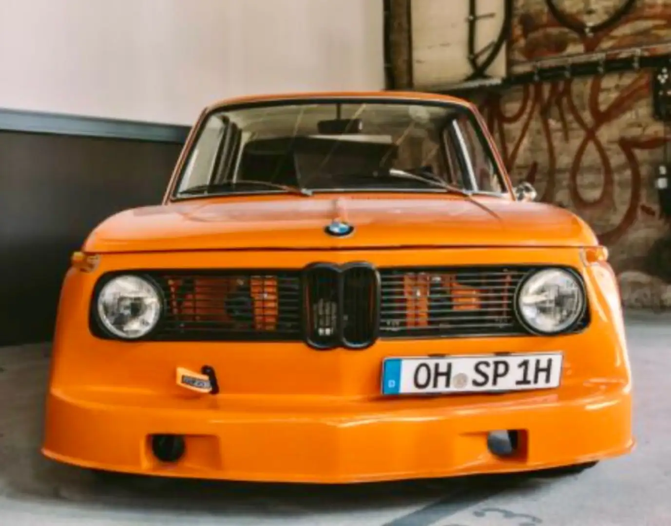 BMW 2002 tii Breitbau Neuaufbau mit H-Kennzeichen Portocaliu - 1