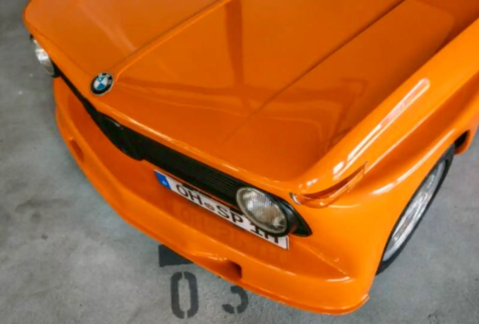 BMW 2002 tii Breitbau Neuaufbau mit H-Kennzeichen Portocaliu - 2