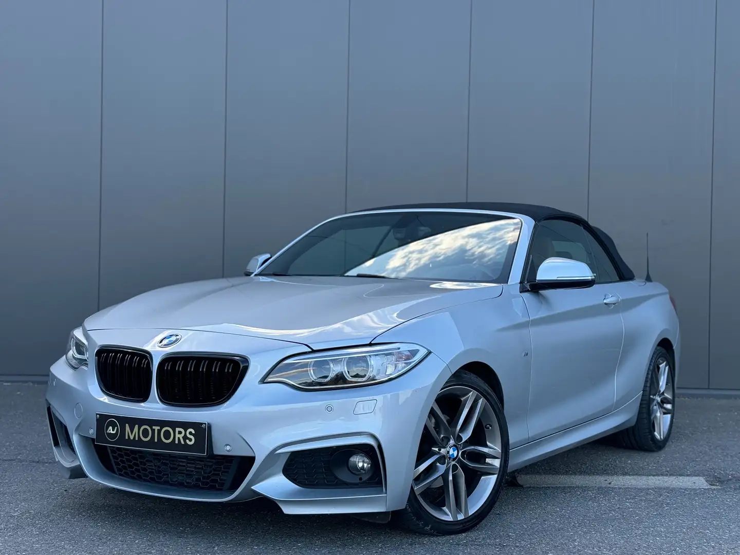 BMW 218 d Cabrio 150cv - Boite Auto. - Pack M - Navi Pro Grigio - 1
