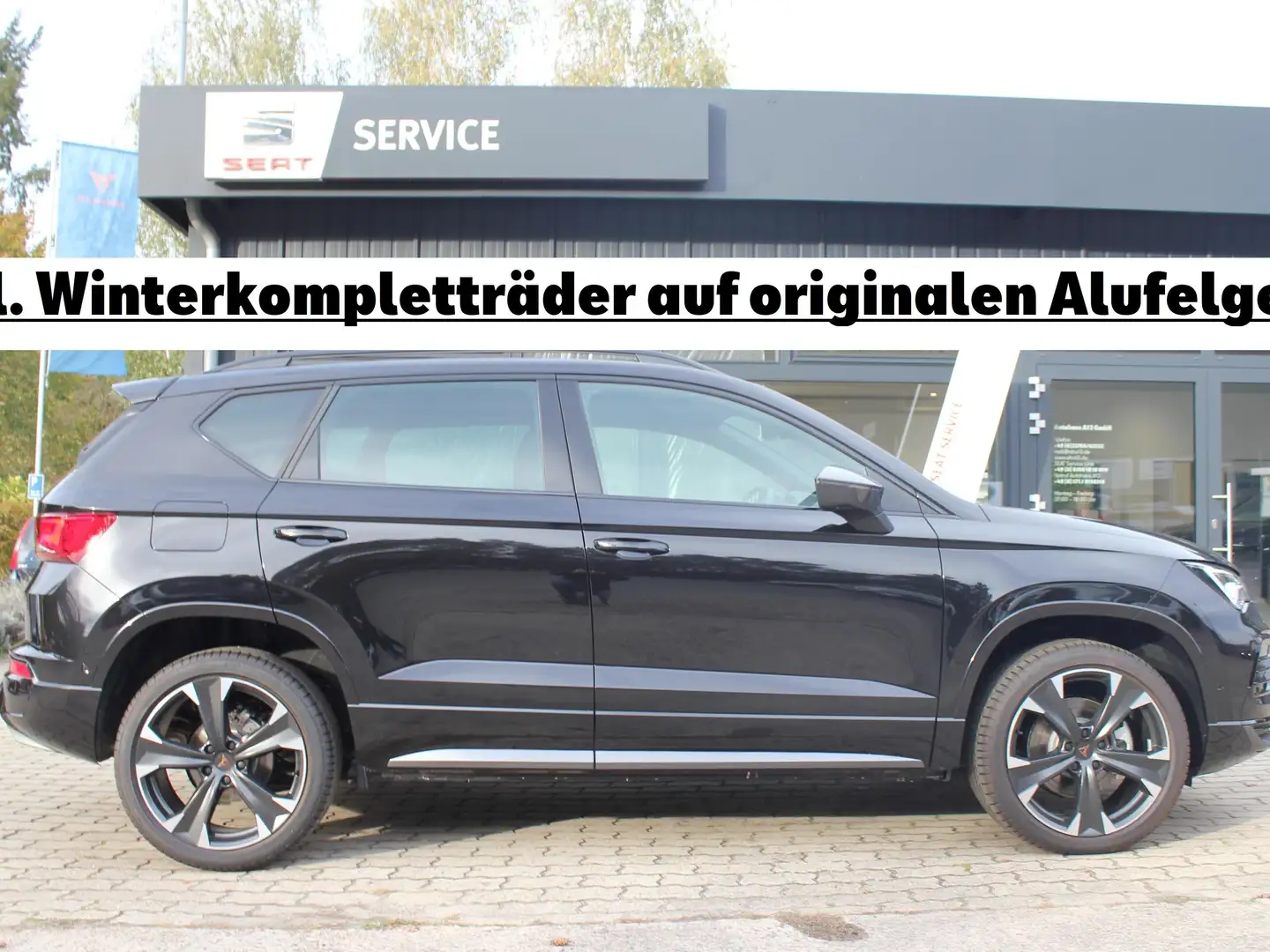 CUPRA Ateca Ateca 1.5 TSI DSG Navi. LED. FahrPaket XL SHZ. ele Schwarz - 1