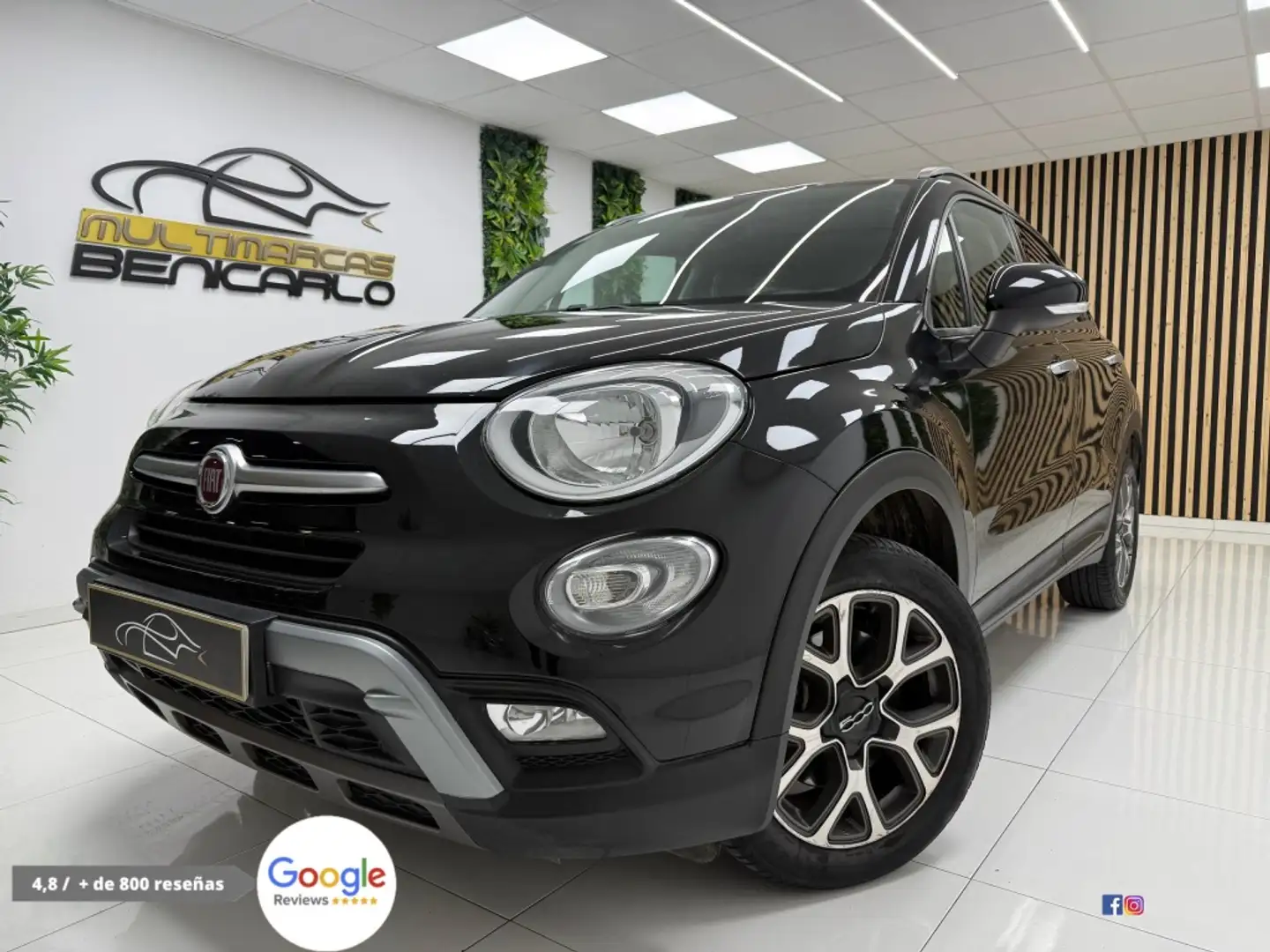 Fiat 500X 1.6Mjt Lounge 4x2 88kW Negro - 2