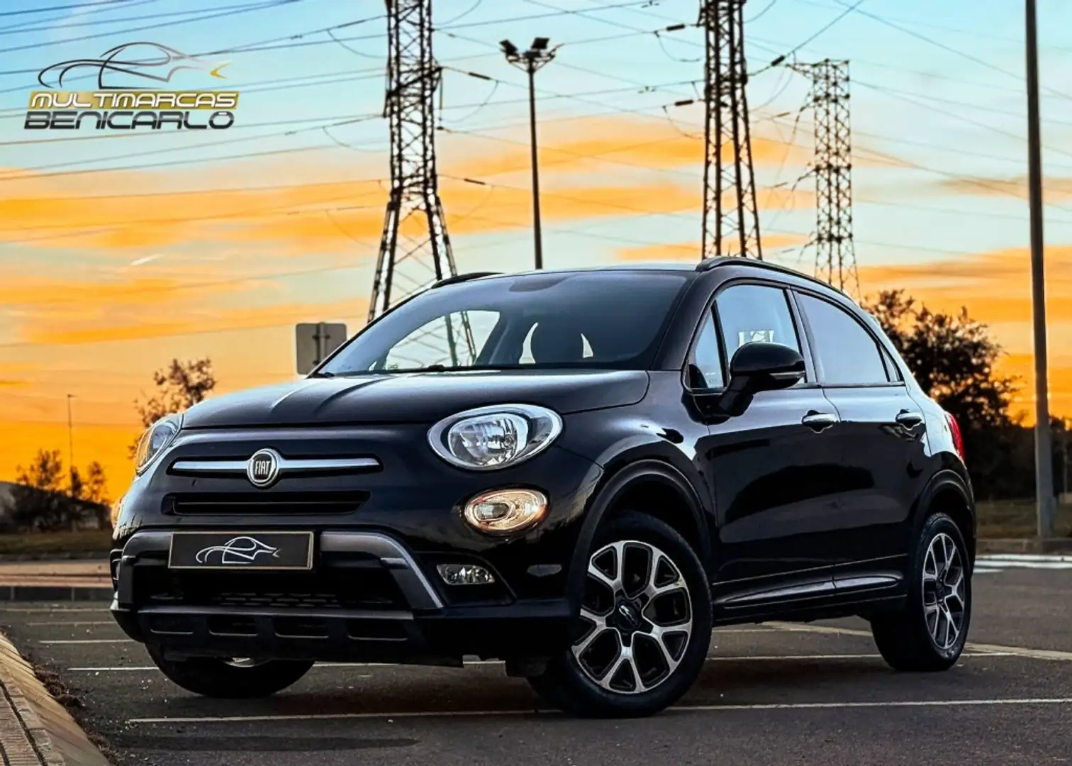 Fiat 500X 1.6Mjt Lounge 4x2 88kW Negro - 1