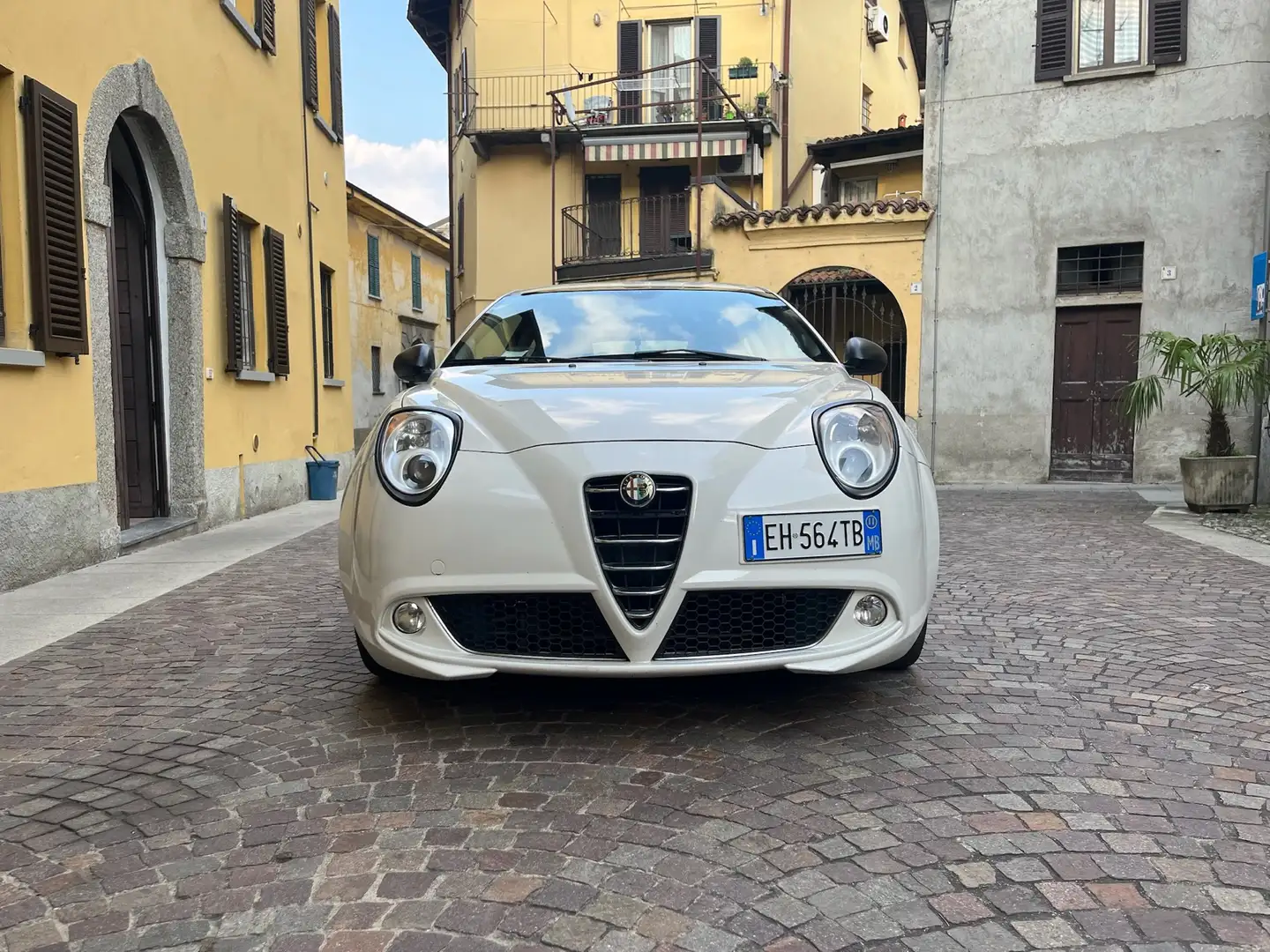 Alfa Romeo MiTo 1.4 m.air 105cv *PELLE ROSSA* *EURO 5* Bianco - 2