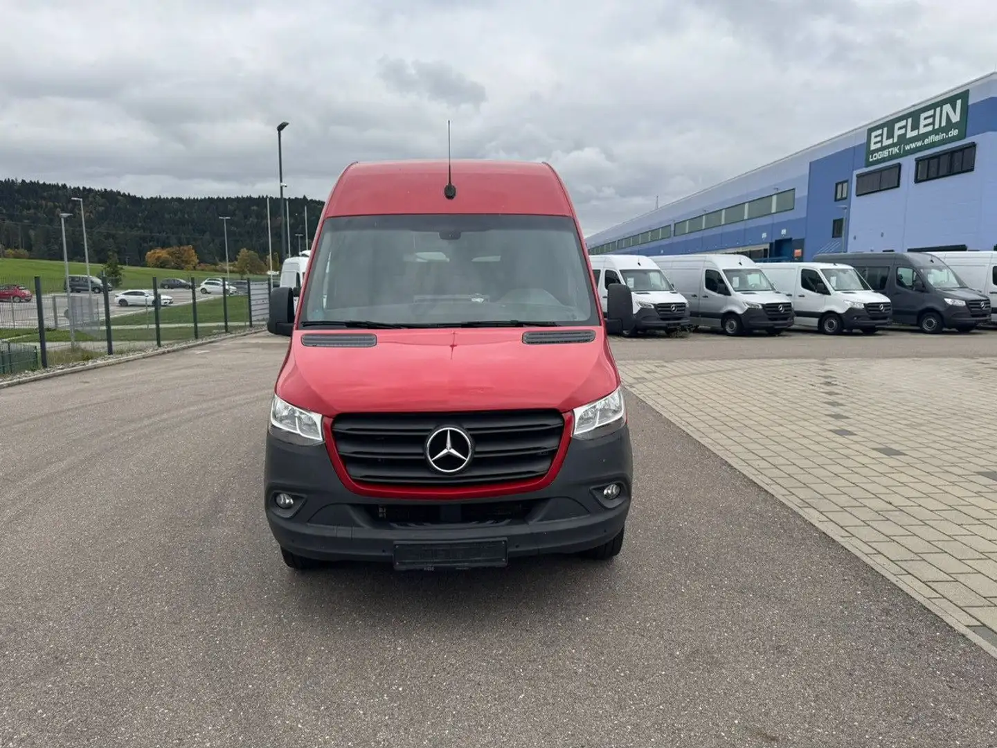 Mercedes-Benz Sprinter 317 CDI Maxi lang Extralang XXL Klima Rot - 1