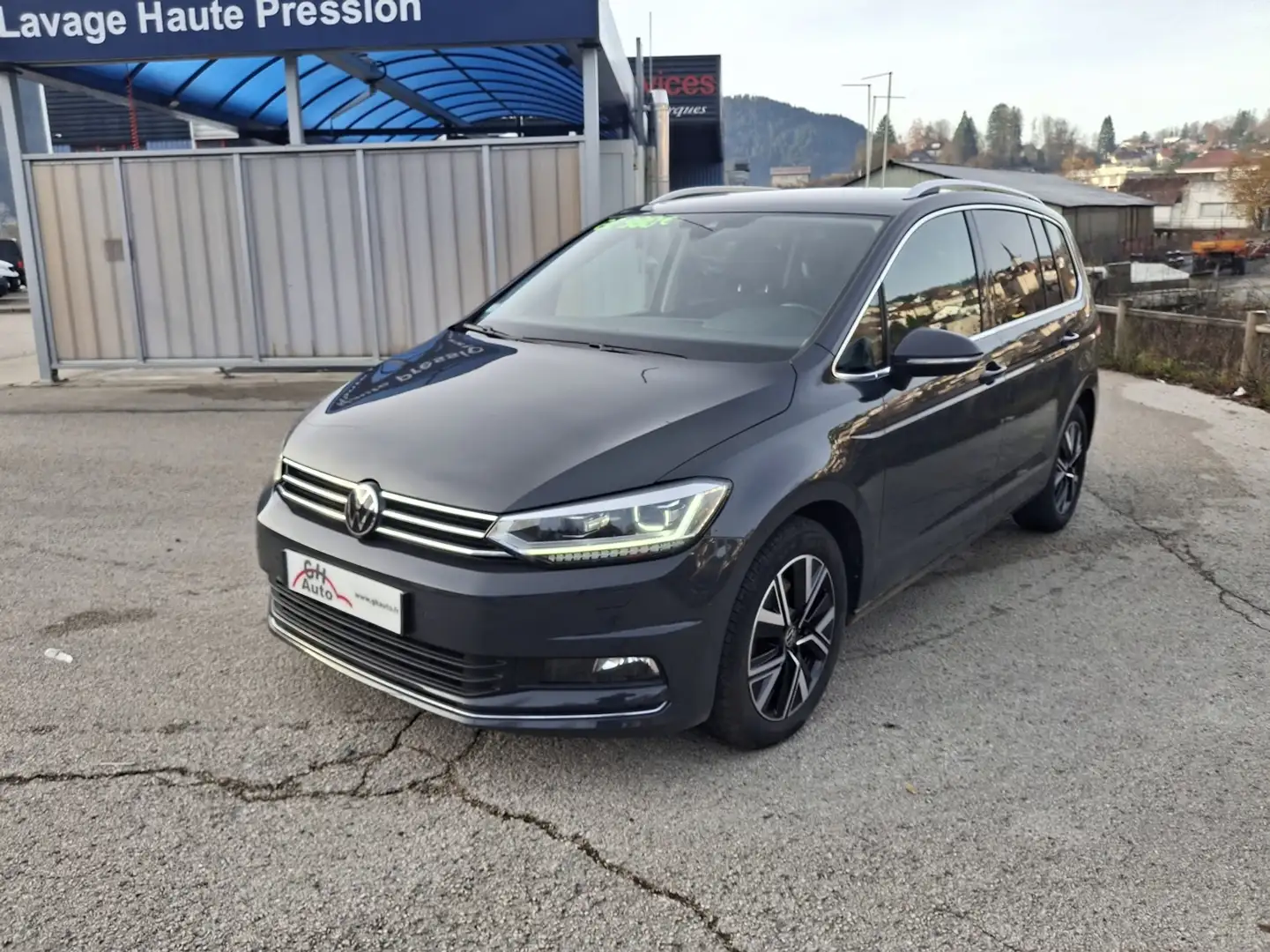 Volkswagen Touran 2.0 TDI 150CH FAP CARAT DSG7 5 PLACES EURO6DT Gris - 1