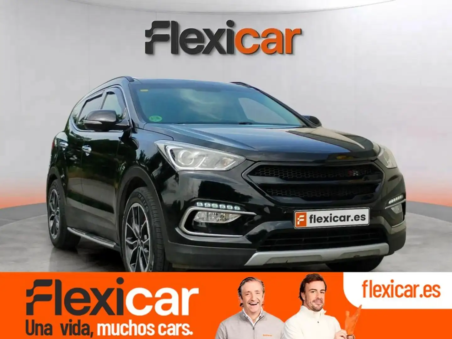 Hyundai SANTA FE 2.2 CRDi Link 4x2 7S Noir - 1