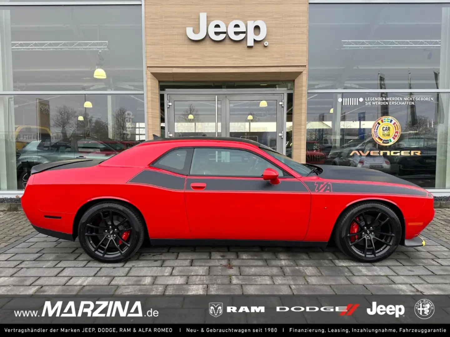 Dodge Challenger T A 5.7l V8 KAMERA ACC NAVI Sportpaket Soundsystem Rot - 1
