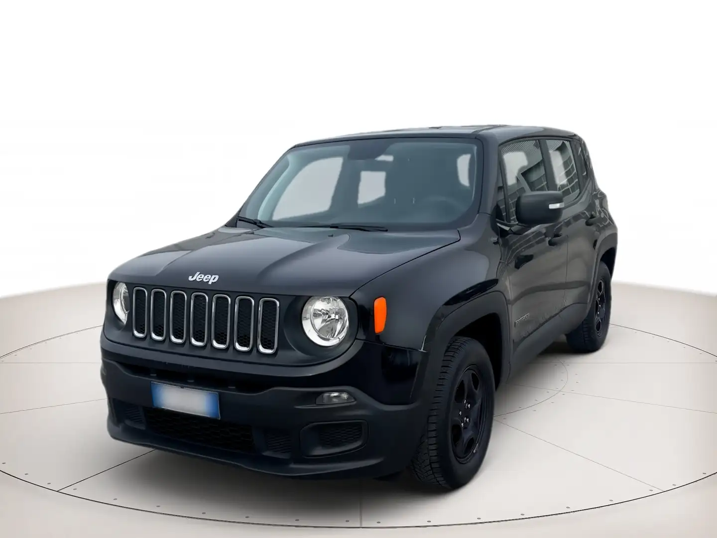 Jeep Renegade 1.6 e-torq evo Sport fwd 110cv m Zwart - 1