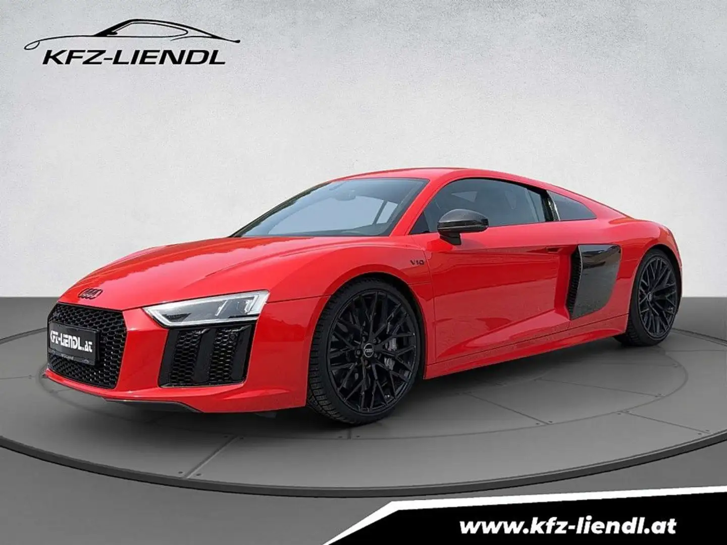 Audi R8 Coupé plus 5,2 FSI quattro S-tronic Bi-Turbo Roşu - 1